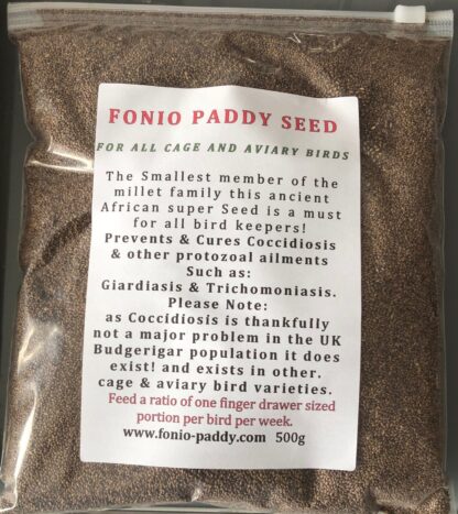 Fonio Paddy Seed 500g