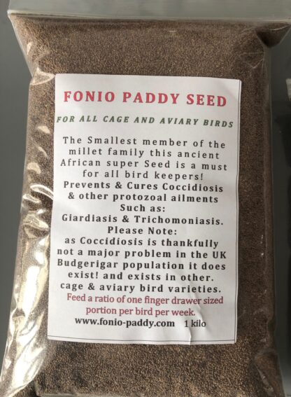 Fonio Paddy Seed 1kg